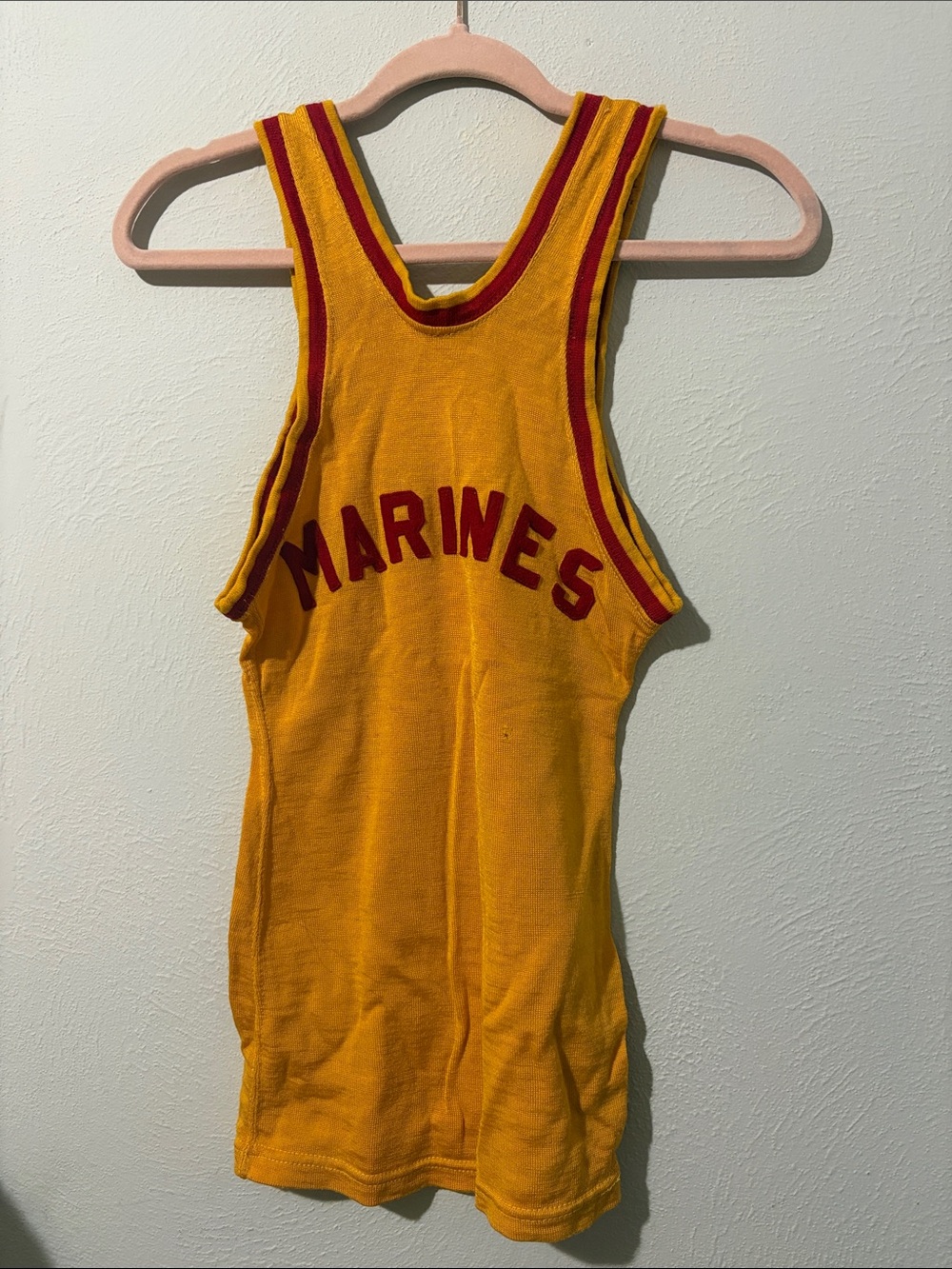 Vintage 1950s 'Marines' Basketball Jersey